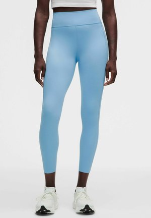 lululemon, FAST AND FREE 6 POCKET HIGH RISE 63CM - Tights - dreamy blue