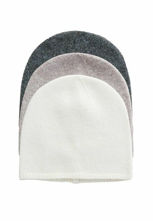 3 PACK - Huer - cream camel charcoal marl