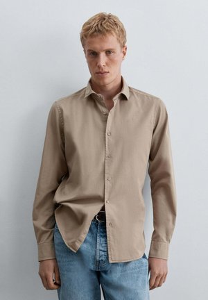Scalpers, SCALPERS SCSEATLE K SHIRT - Camisa - taupe