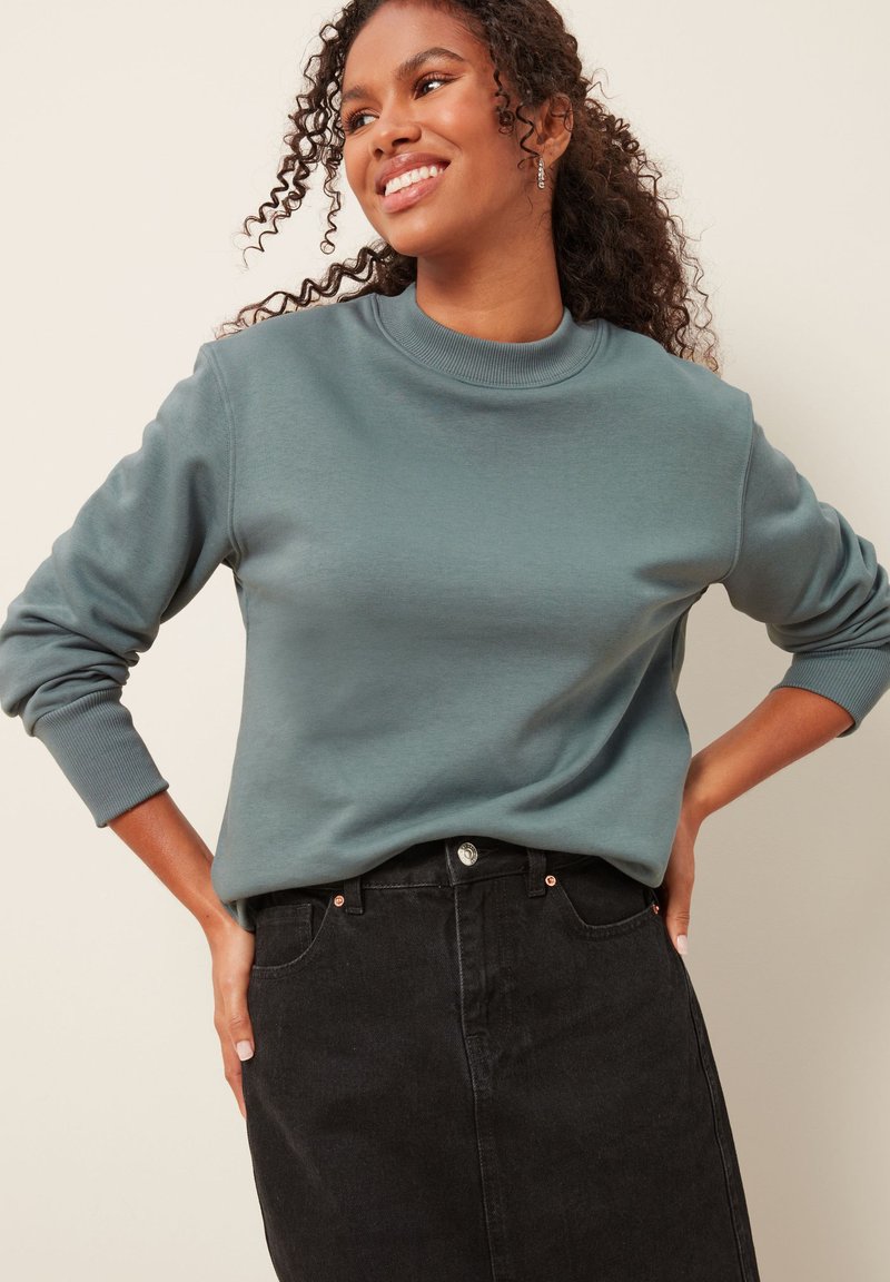 Next LONGLINE STANDARD - Sportinis megztinis - teal blue