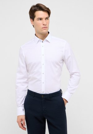 UNIFARBEN SLIM FIT - Business skjorter - weiß