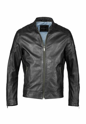 BULUIGI - Leather jacket - schwarz