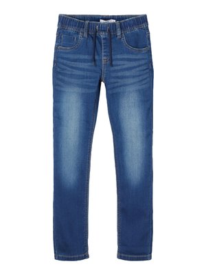 NKMRYAN - Straight leg jeans - dark blue denim
