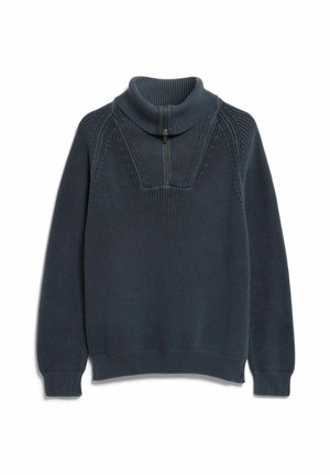 ARMEDANGELS, PIGMENT DYE - Strickpullover - moonshadow