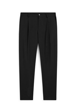 Massimo Dutti RELAXED FIT - Pantaloni - black