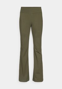 ICONS HIGH WAIST FLARE LEGGINGS - Pajkice - dark green