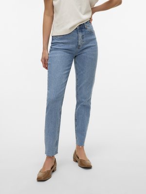 Vero Moda NOOS - Avar lõikega teksad - light blue denim
