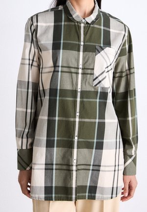 Košilová halenka  - olive