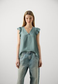 Vero Moda - VMNATJA FLOUNCE - T-Shirt print - laurel wreath Thumbnail-Bild 1