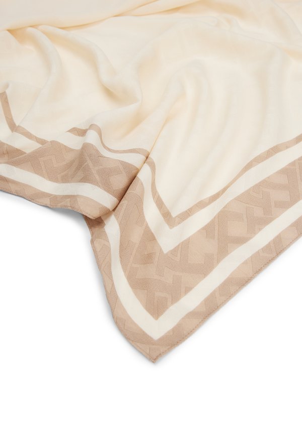 ELEVATED CHIC TEXTURE SQUARE - Foulard - beige4