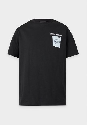 Emporio Armani, T-shirt print - black