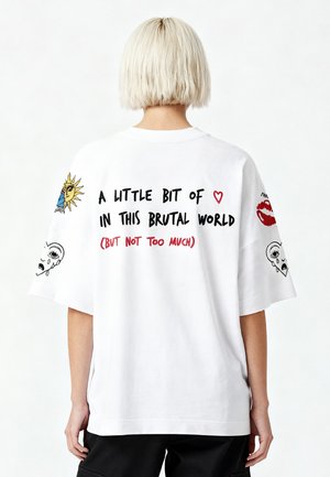 TATTOO UNISEX TEE  - Print T-shirt - white