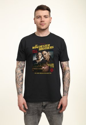 SUPERNATURAL WINCHESTER BROS - T-Shirt print - black