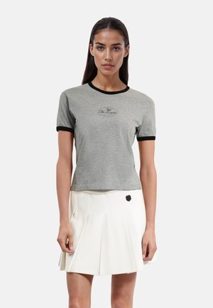 The Kooples T-shirt print - grey melange