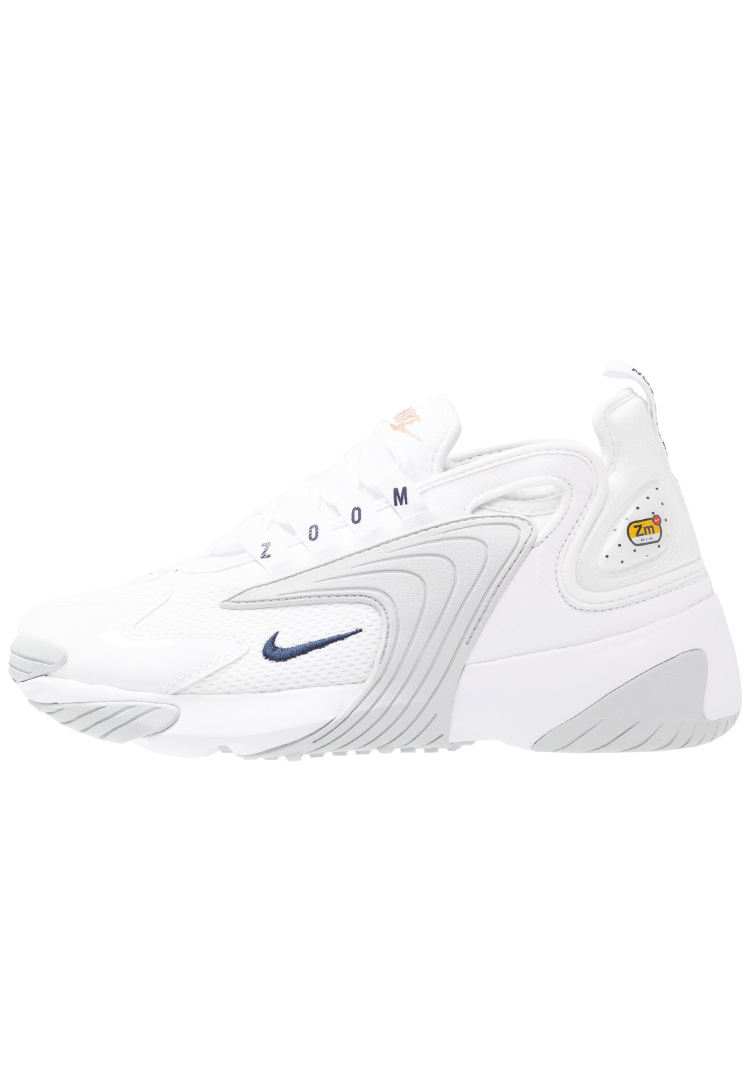 nike zoom 2k white midnight navy