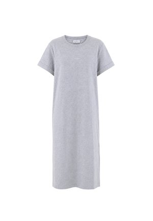 OH APRIL, JULI MAXI T-SHIRT DRESS - Pólóruha - grey melange