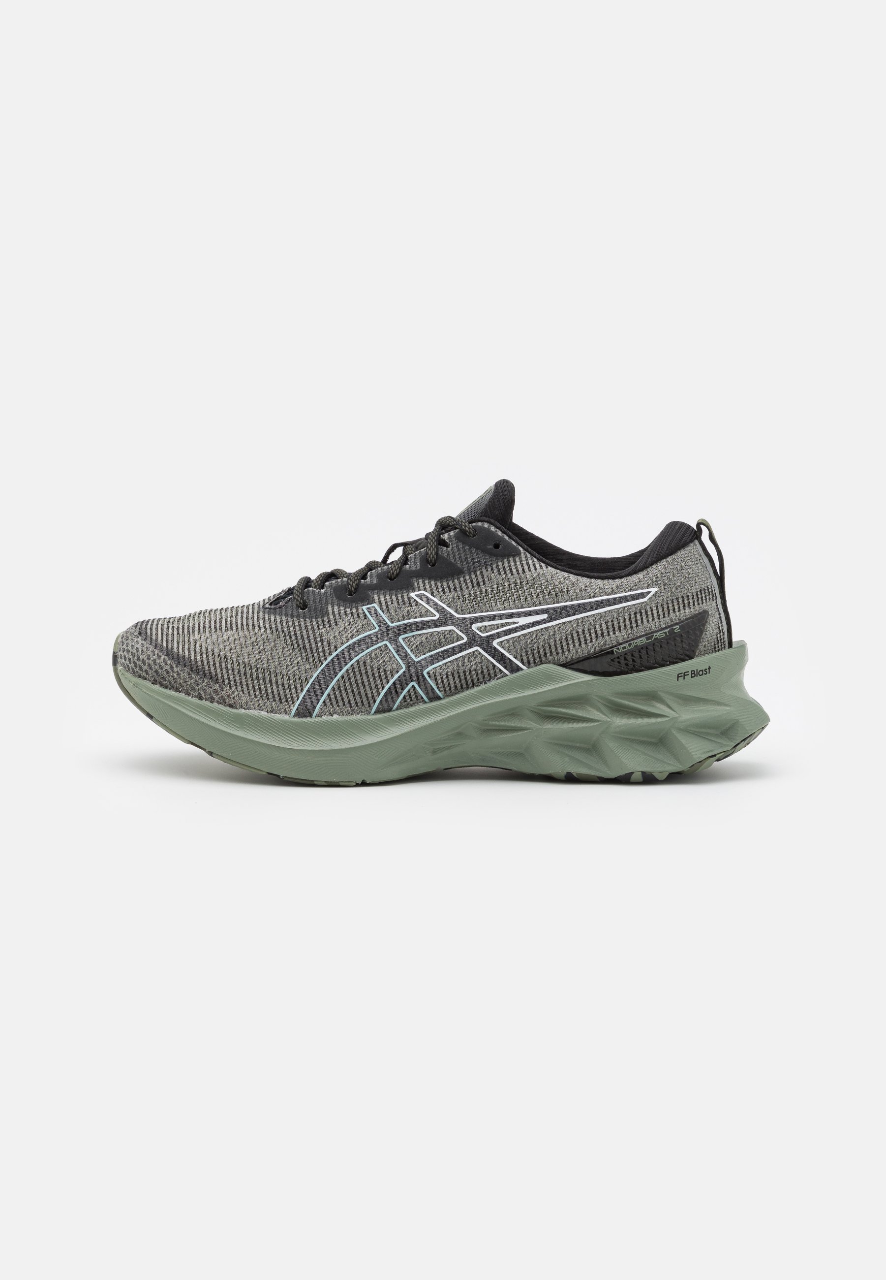 ASICS NOVABLAST 2 LE - Hardloopschoenen neutraal - olive/white/kaki -  Zalando.nl