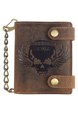 VINTAGE SKULL - Wallet - brown