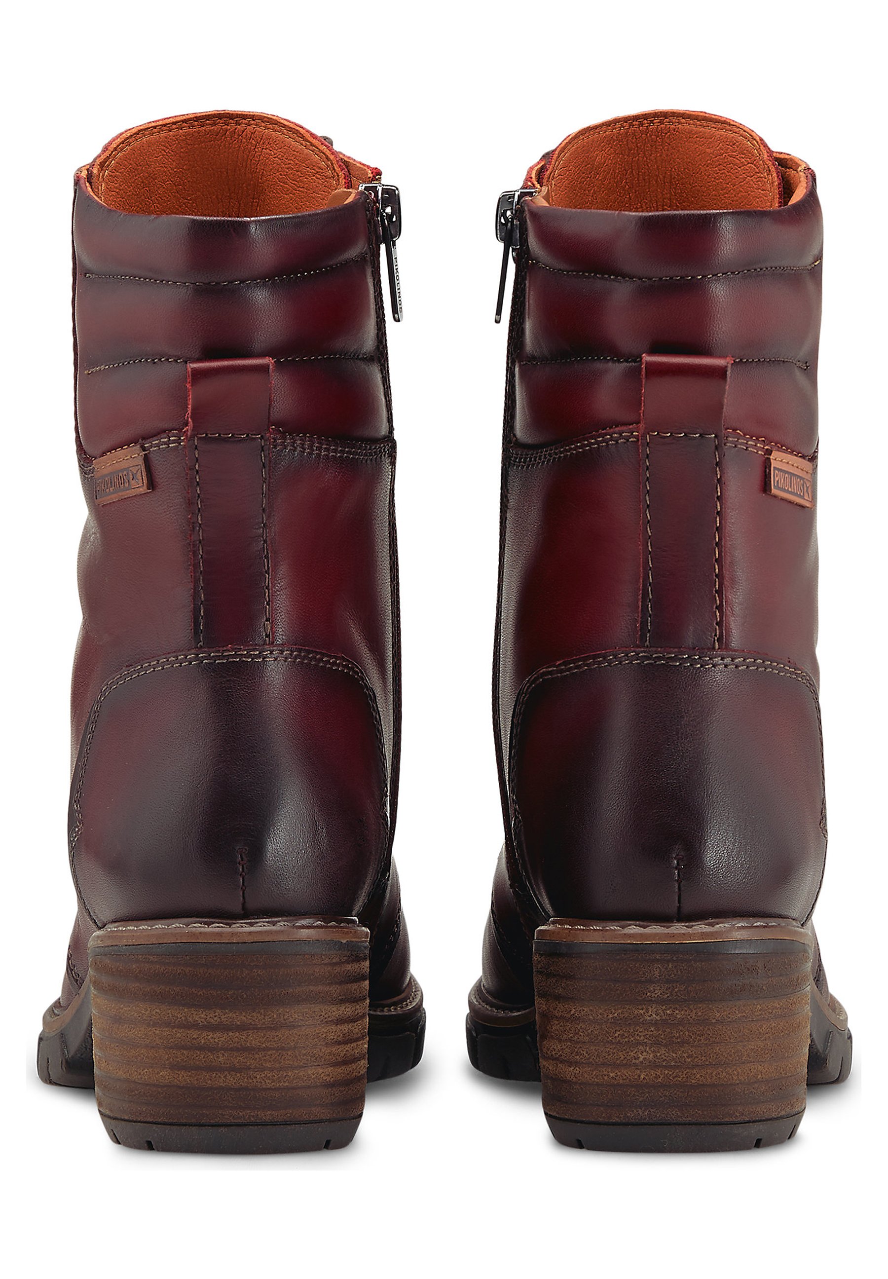 Pikolinos SAN SEBASTIAN - Botines con cordones - rot/rojo - Zalando.es