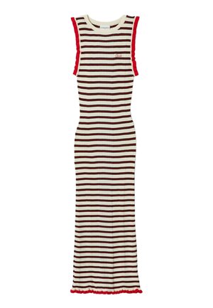 Vestido de tubo - rouge