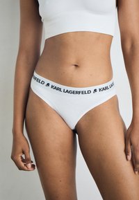 KARL LAGERFELD LOGO (PACK OF 3) - Slip - white