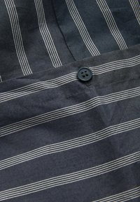 Next STRIPED SUPER WIDE TALL - REGULAR FIT - Tygbyxor - navy