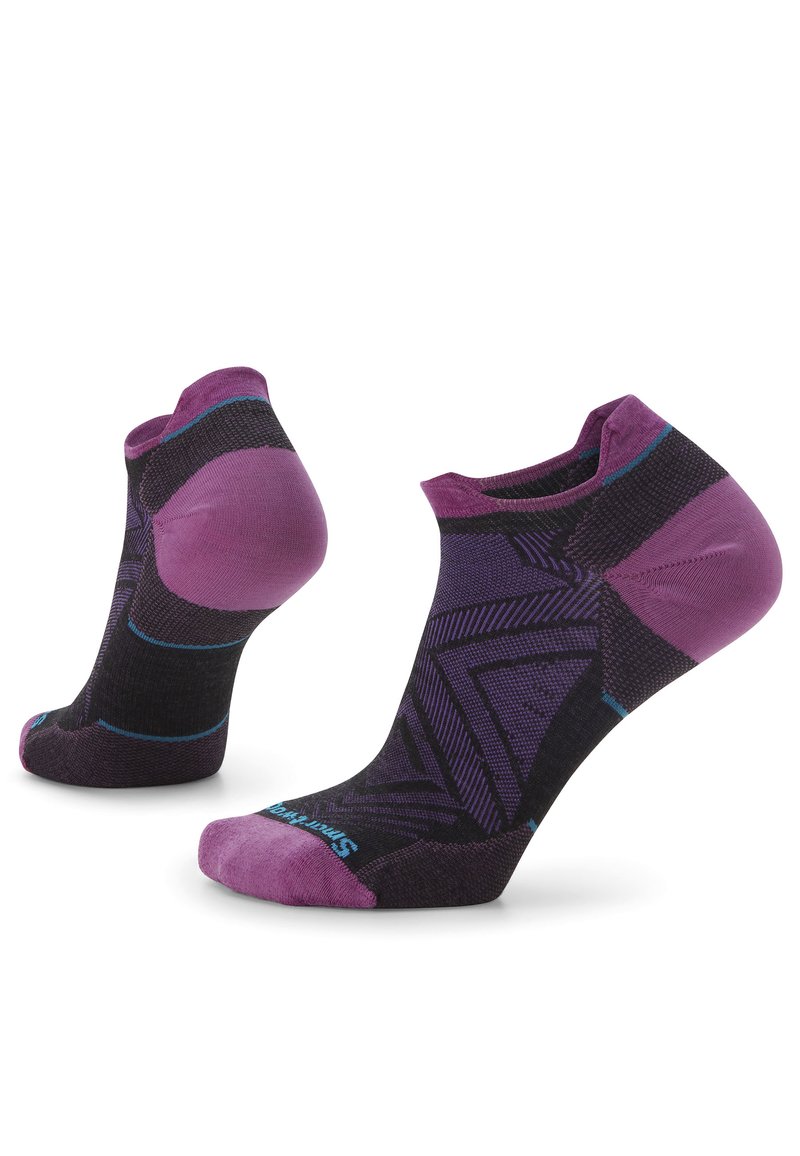 Smartwool WOMENS RUN CUSHION LOW ANKLE SOCKS - Urheilusukat - charcoal