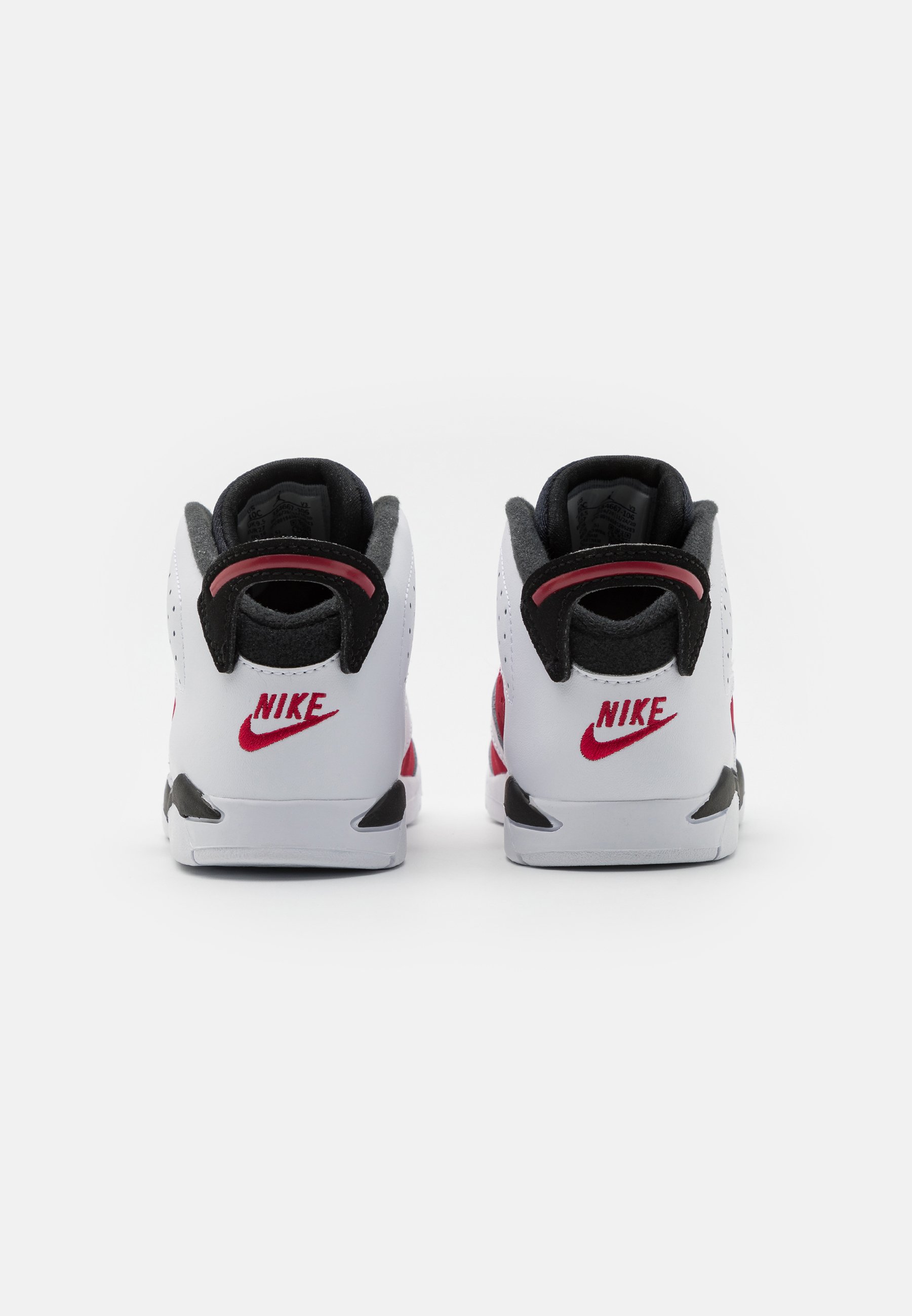 Jordan 6 RETRO UNISEX - Chaussures de basket - white/carmine/black/blanc -  ZALANDO.FR