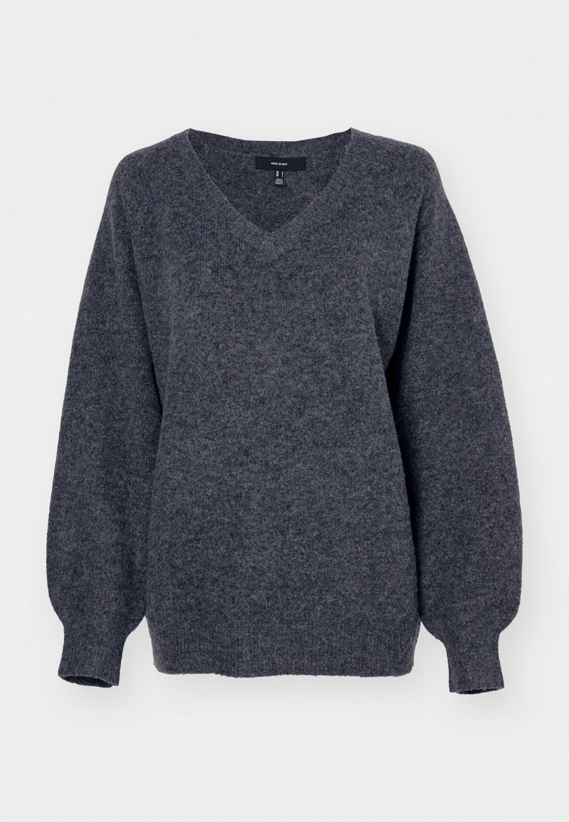 Vero Moda Trui donkergrijs gemêleerd Vero Moda Trui donkergrijs gemêleerd