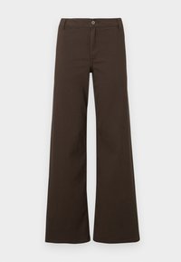 JDYIRIS WIDE PANT - Bukse - coffee bean