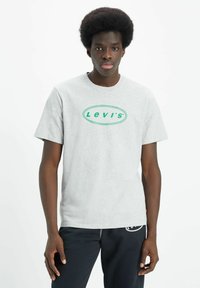 Levi's® RELAXED FIT - T-shirt print - grey
