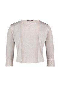 BOLERO - Cardigan - silver beige