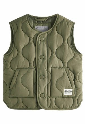 Vest - khaki green