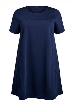 Zizzi Haljina od žerseja - navy blazer