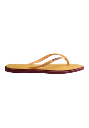 Havaianas, SLIM POINT - Sandaler - amaranth caja yellow