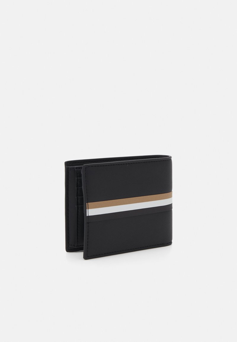 BOSS Ray Trifold Portafoglio Uomo Con Protezione RFID – Compatto E Di Lusso (Nero)