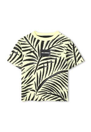 MANCHES COURTES - T-shirt imprimé - wax yellow