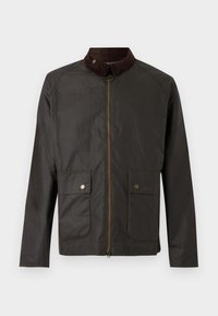 BEDALE WAX JACKET - Mezisezónní bunda  - olive