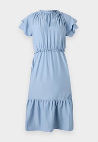 JDYTRAIN FRILL MIDI DRESS - Dnevna obleka - soft chambray