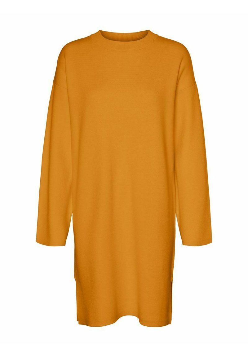 Vero Moda Gebreide jurk oranje Vero Moda Gebreide jurk oranje