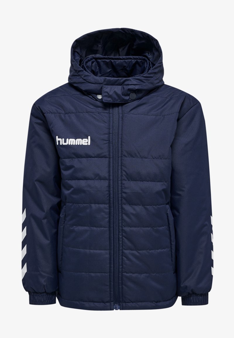 Hummel HMLPROMO SHORT BENCH JACKET KIDS szaroniebieski