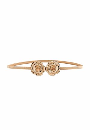 Next CORSAGE FLOWER  STRETCH   - REGULAR FIT - Bælter - gold