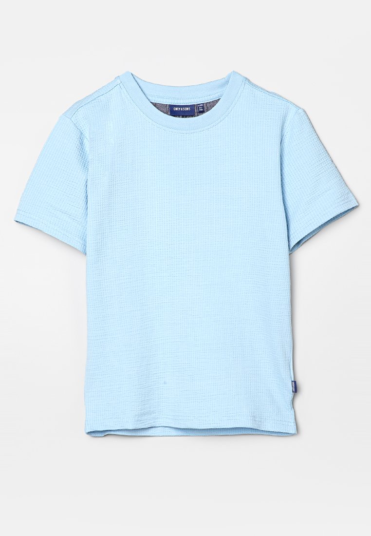 ONLY & SONS junior T-shirt basic lichtblauw ONLY & SONS junior T-shirt basic lichtblauw