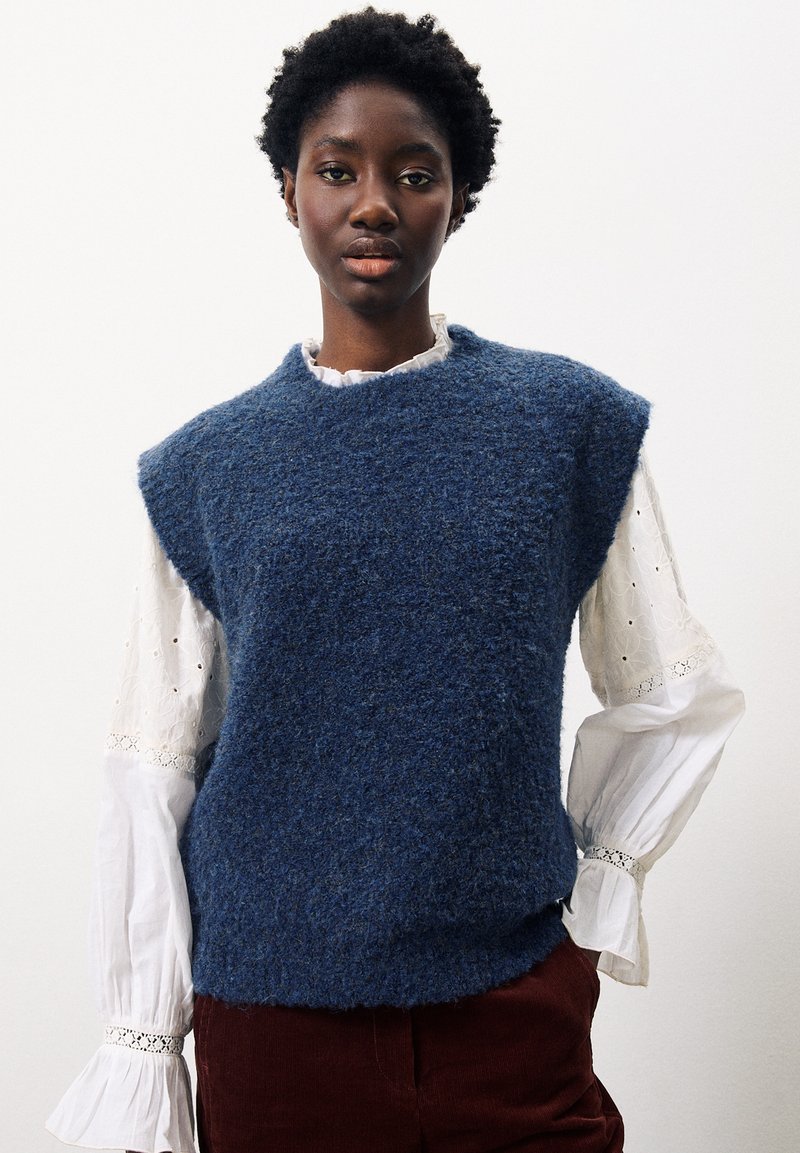 FRNCH NAGIA - Débardeur - bleu marine