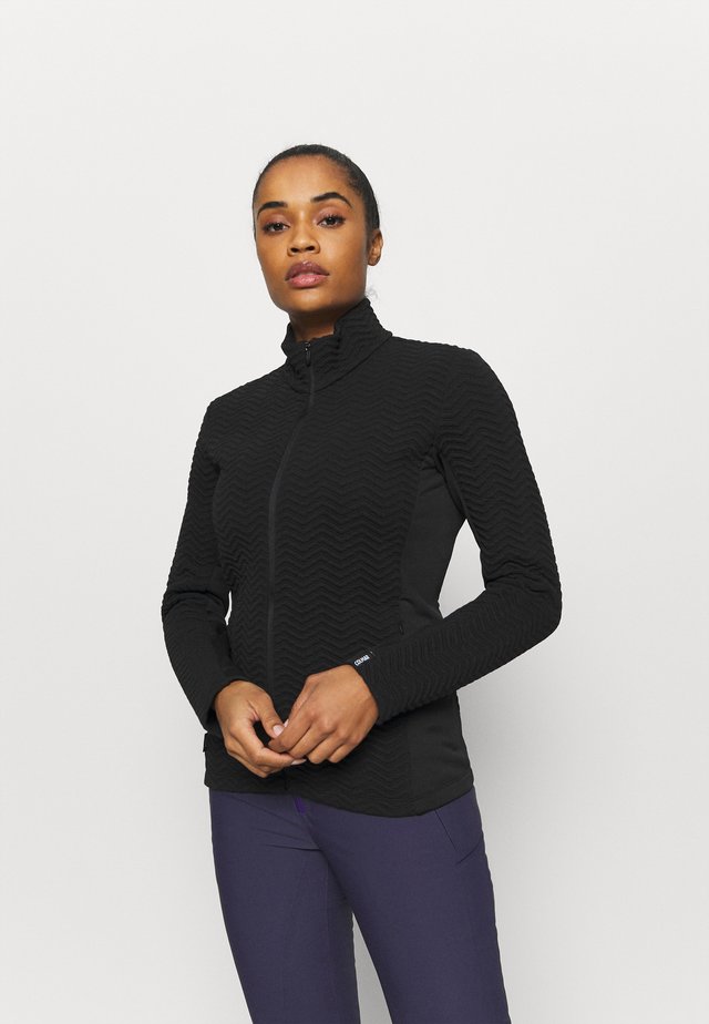 LADIES - Bluza rozpinana - black