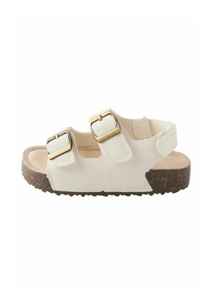 STANDARD FIT  - CORKBED DOUBLE TWO STRAP  - Baby shoes - white
