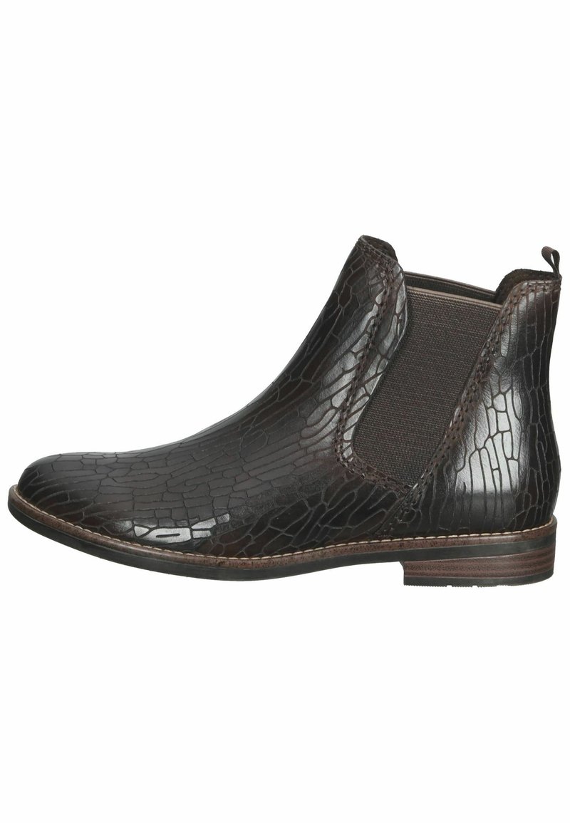 Marco Tozzi Boots à talons - dark brown
