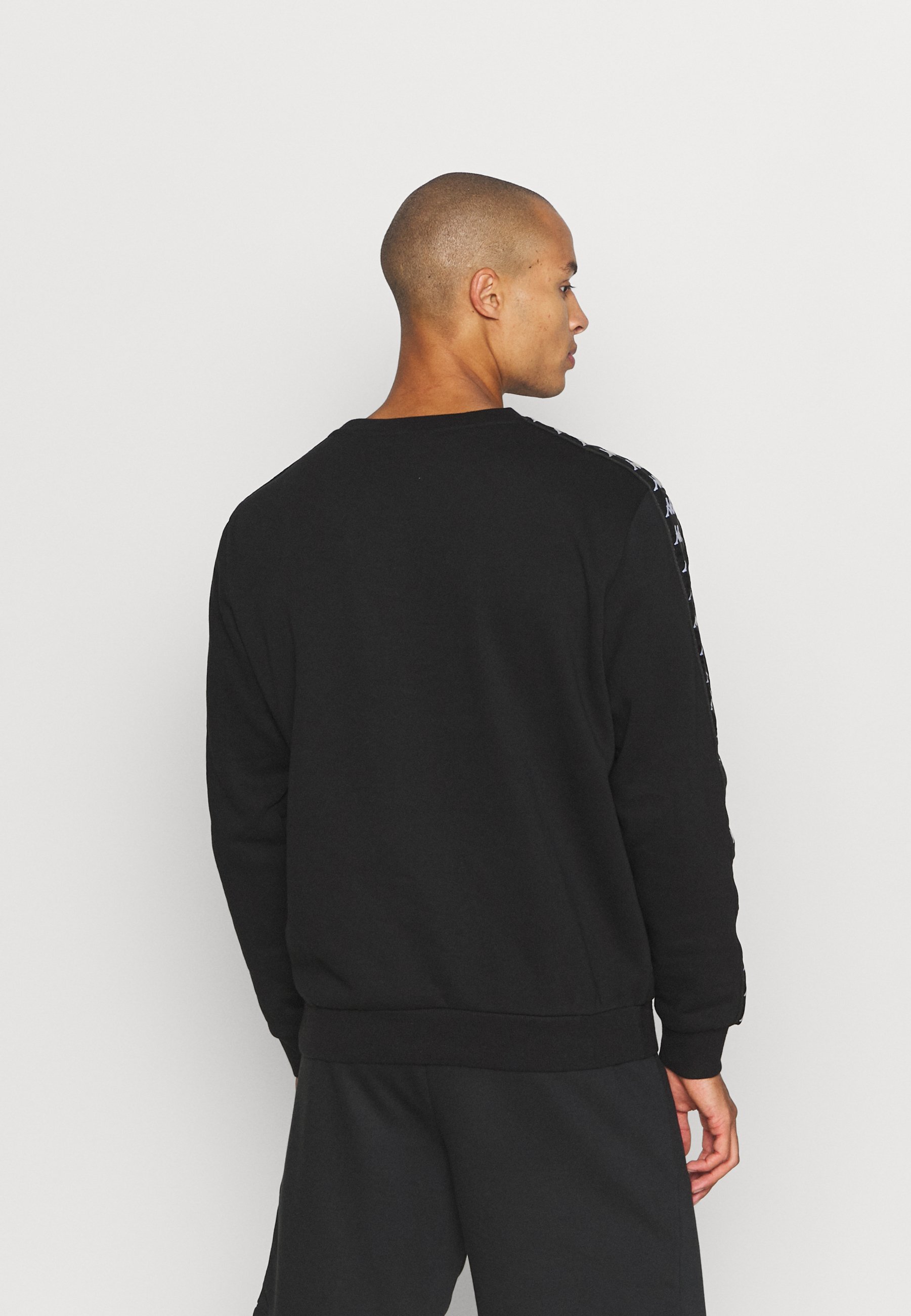 Kappa JERG - Sudadera - caviar/negro - Zalando.es