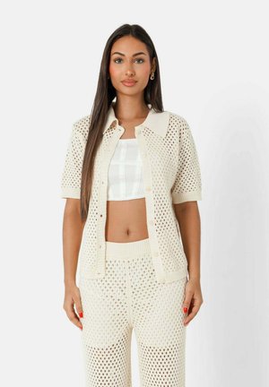 Overhemdblouse - white