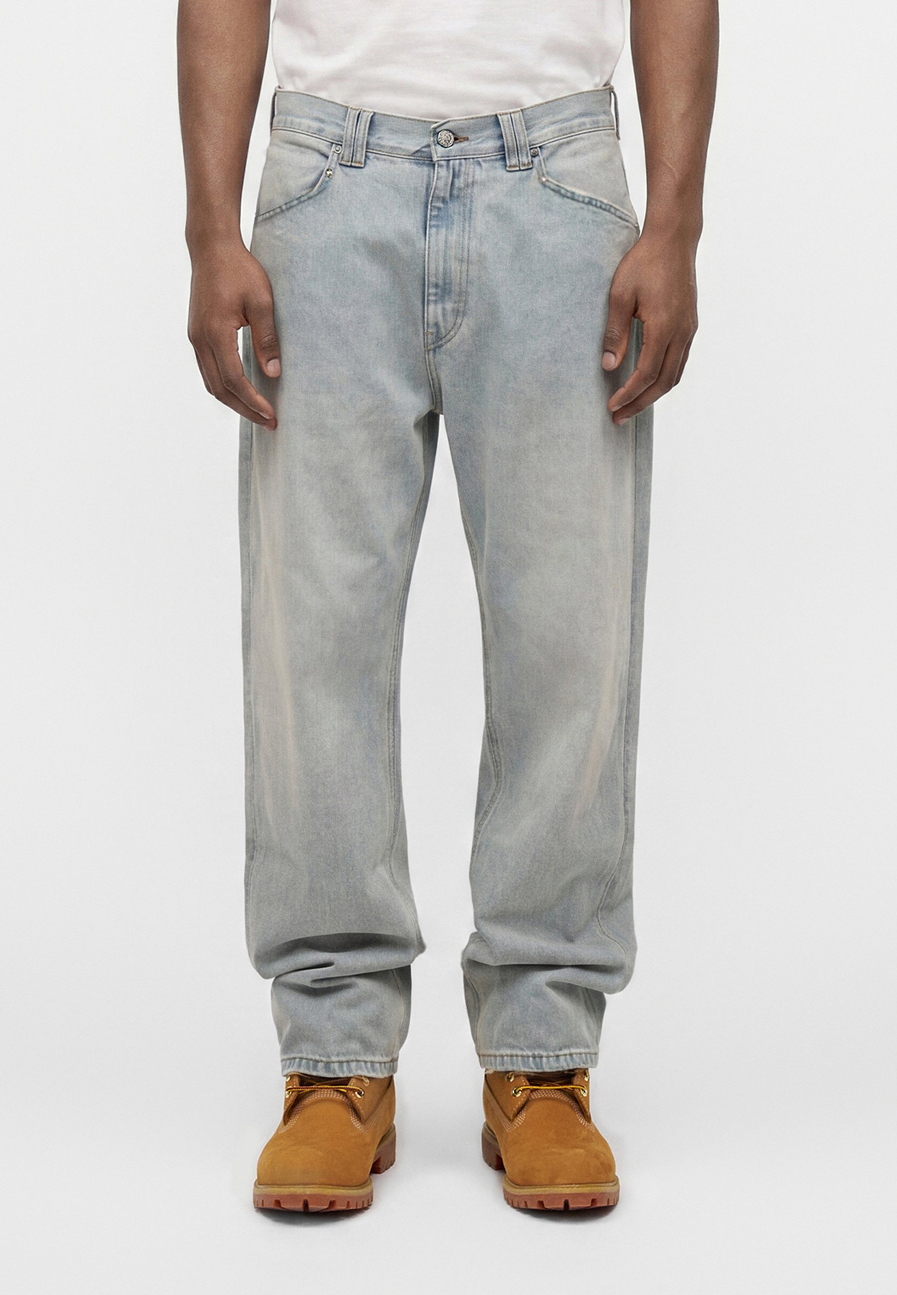 Aries WESTERN BATTEN - Jeans Relaxed Fit - blue/blue denim 
